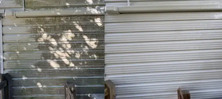 A weatherboard house exterior in Nelson after a soft wash
